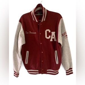 Ocean Beach Sportswear-San Francisco CA  Varsity Jacket